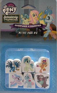 My Little Pony: Adventures in Equestria Deck-Building Game – Scholarly Shenanigans Expansion: Meeple Pack #6