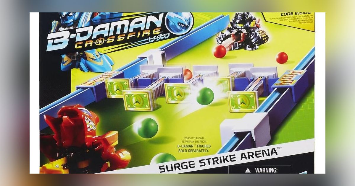 は*ち様 ビーダマン Crossfire Surge Strike Arena B-Daman Crossfire Surge Strike Arena | Board Game | BoardGameGeek