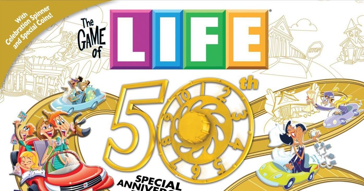 The Game Of Life 50th Special Anniversary Edition Board Game Pic1824182 