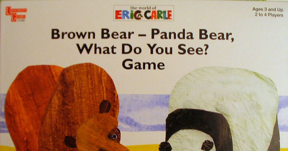 Brown Bear-Panda Bear Game