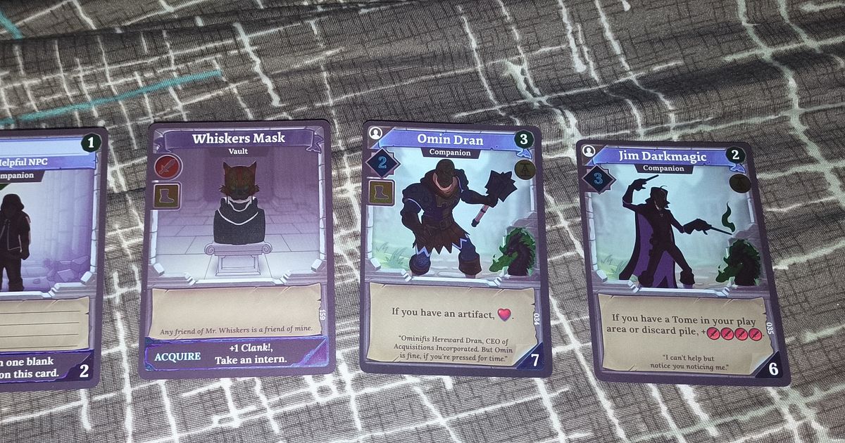 Clank! Legacy: Acquisitions Incorporated – Promo Card Foil | Board Game ...