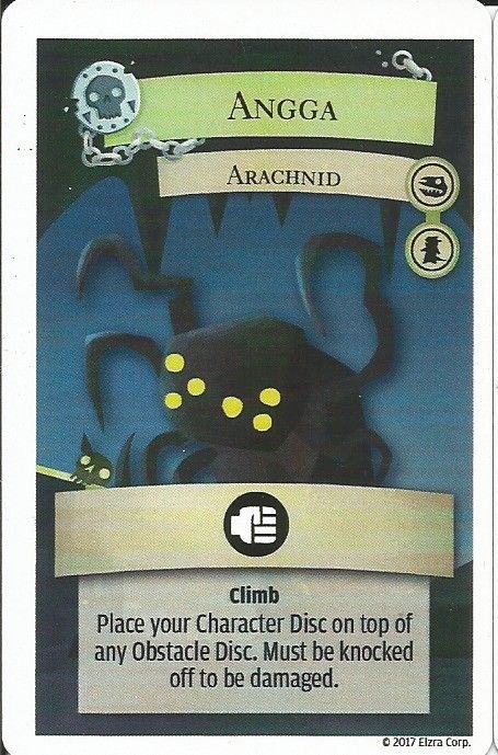 Catacombs Conquest: Angga promo card box art