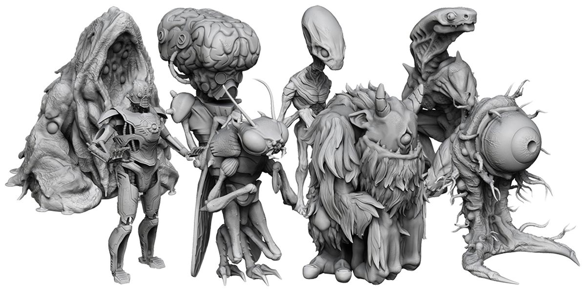 Hyperspace: Native aliens | Board Game Accessory | BoardGameGeek