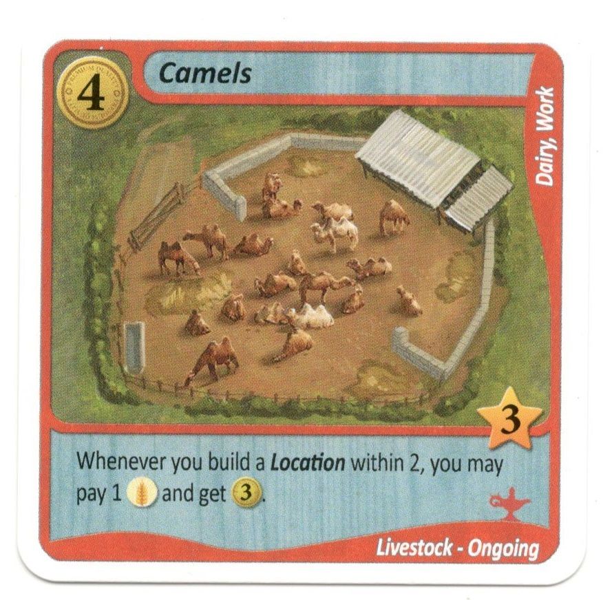 Fields of Green: Camels box art