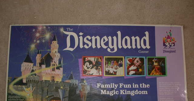 The Disneyland Game | Board Game | BoardGameGeek