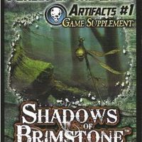 Shadows of Brimstone: Forest of the Dead Artifacts #1 Game Supplement