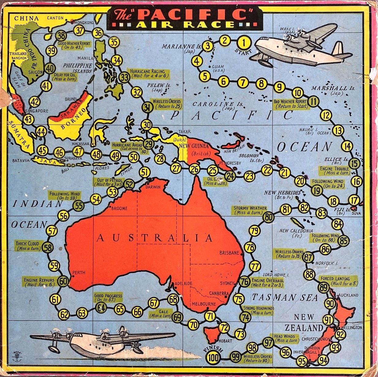 The Pacific Air Race box art