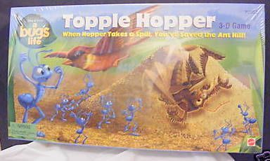 A Bug's Life Topple Hopper 3-D Game cover