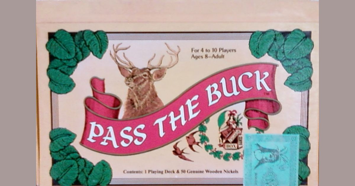 Pass the Buck Board Game BoardGameGeek