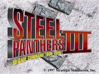 Video Game: Steel Panthers III: Brigade Command (1939-1999)