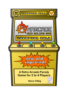Anarcade Deck Building Game: Champion Gold