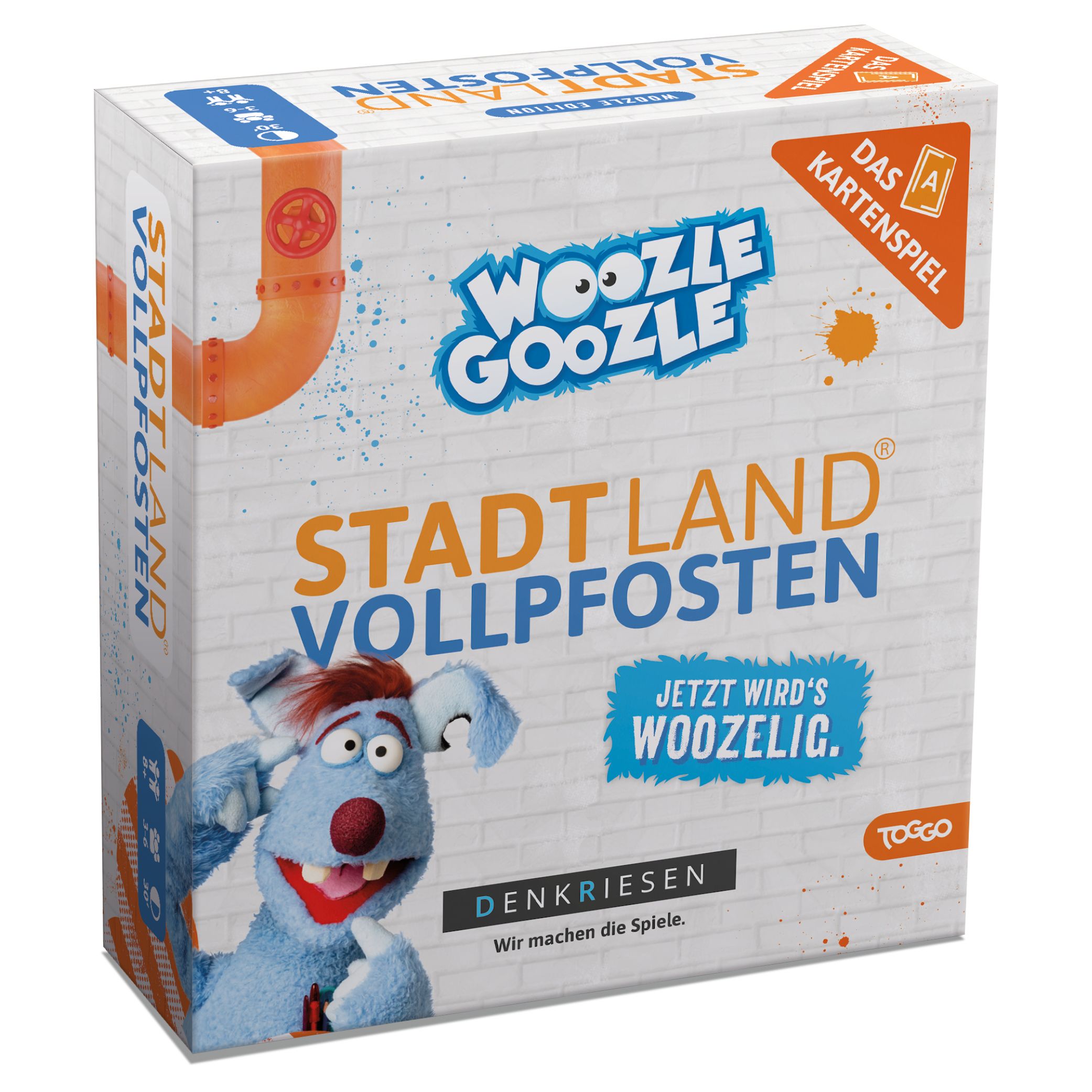 Stadt Land Vollpfosten: Das Kartenspiel – Woozle Goozle Edition