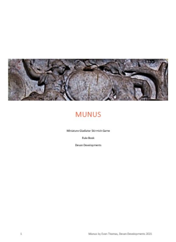 Munus cover art