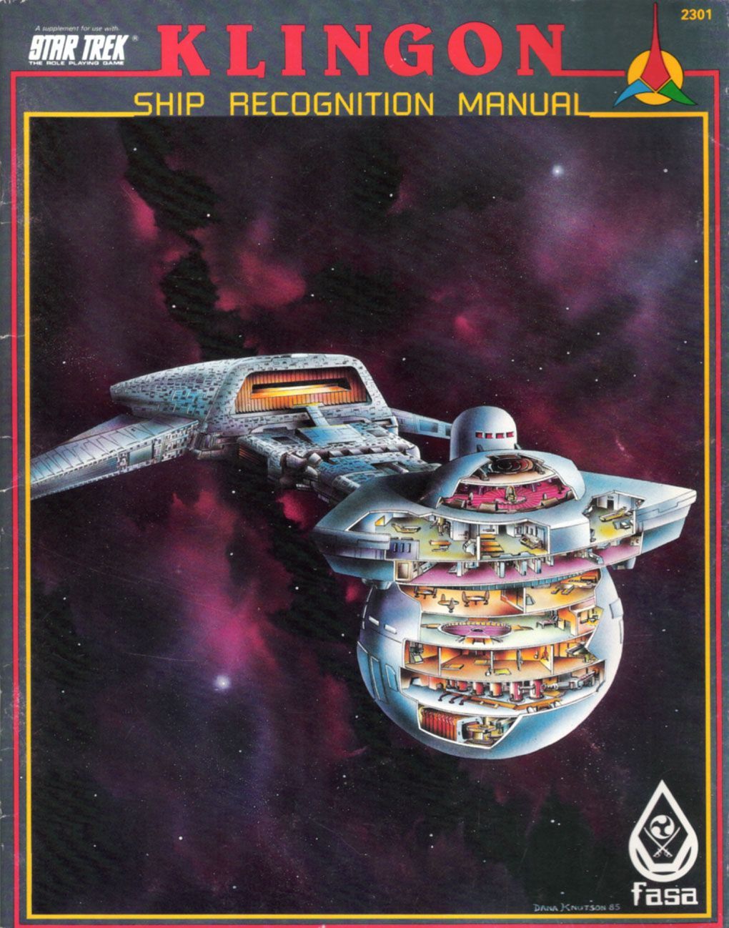 Klingon Ship Recognition Manual cover art
