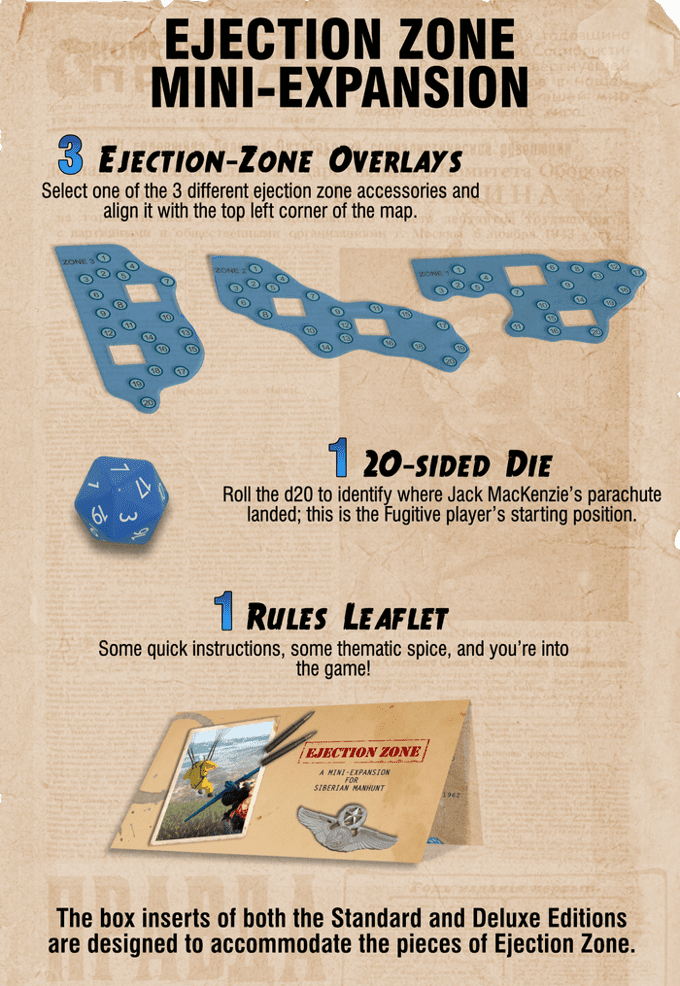 Siberian Manhunt: Ejection Zone Mini Expansion