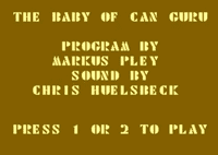 Video Game: The Baby of Can Guru