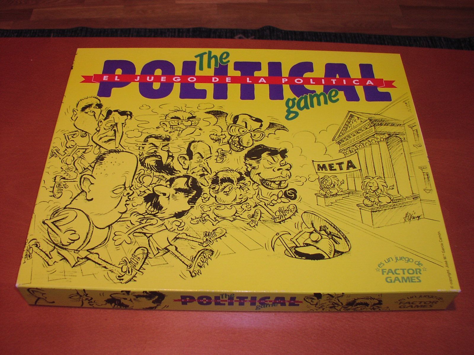 The Political Game box art