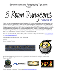 RPG Item: 5 Room Dungeons: Volume 01