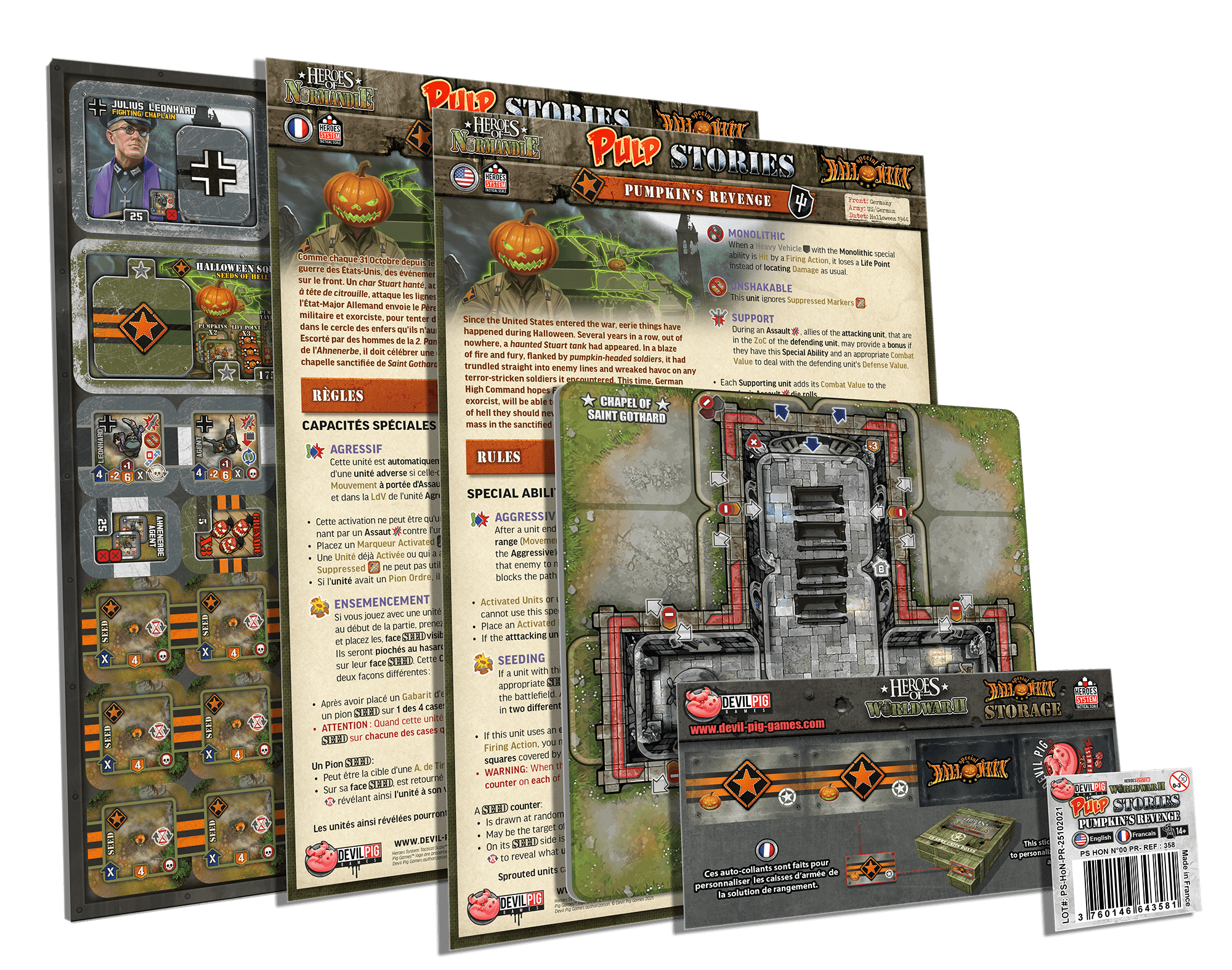 Heroes of Normandie: Pulp Stories #01 – Pumpkin's Revenge