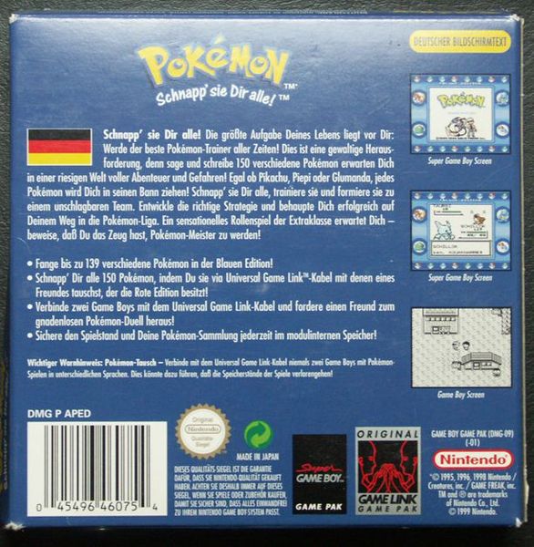 Pokemon Red And Blue Image Boardgamegeek
