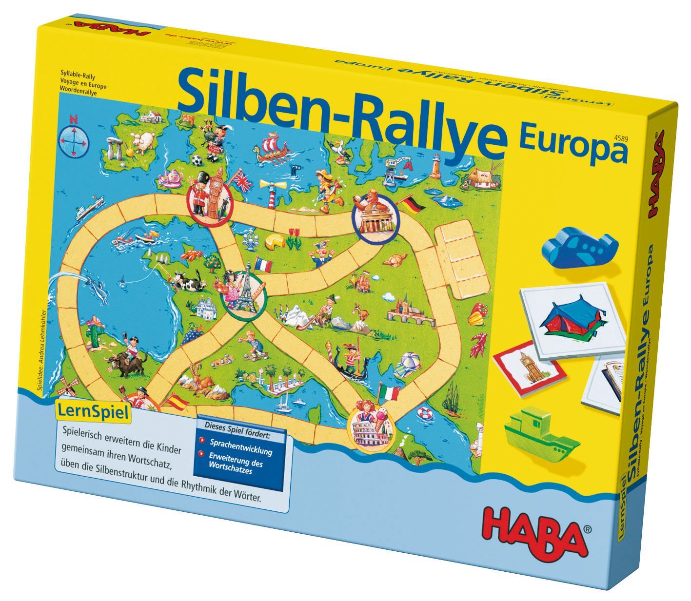 Silben-Rallye box art