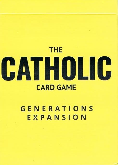 The Catholic Card Game: Generations Expansion Pack box art