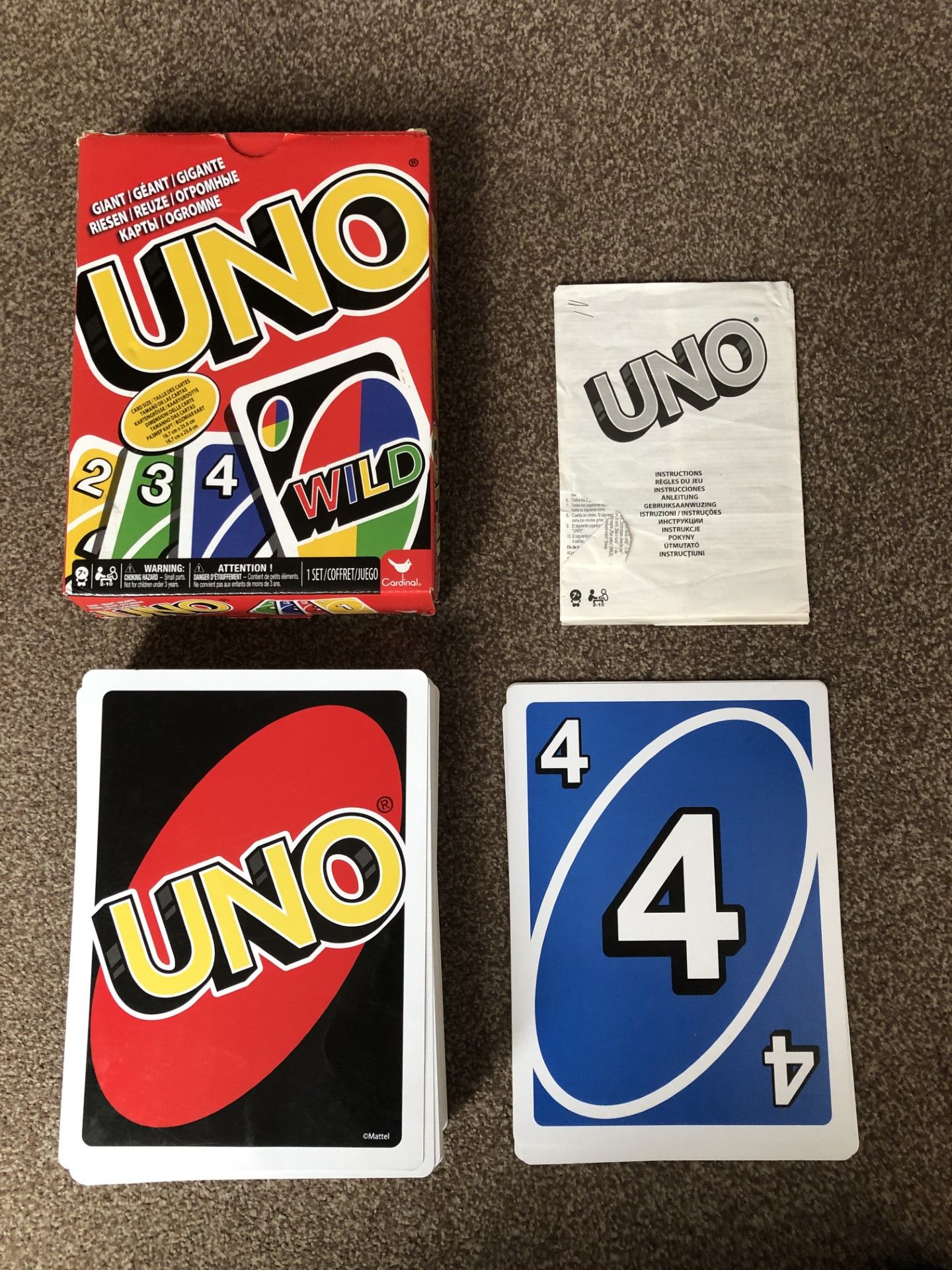 Product Details, Giant UNO