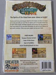 Spirit Island: Feather and Flame – Premium Foil Spirit Panels