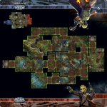 Board Game Accessory: Star Wars: Imperial Assault – Nal Hutta Swamps Skirmish Map