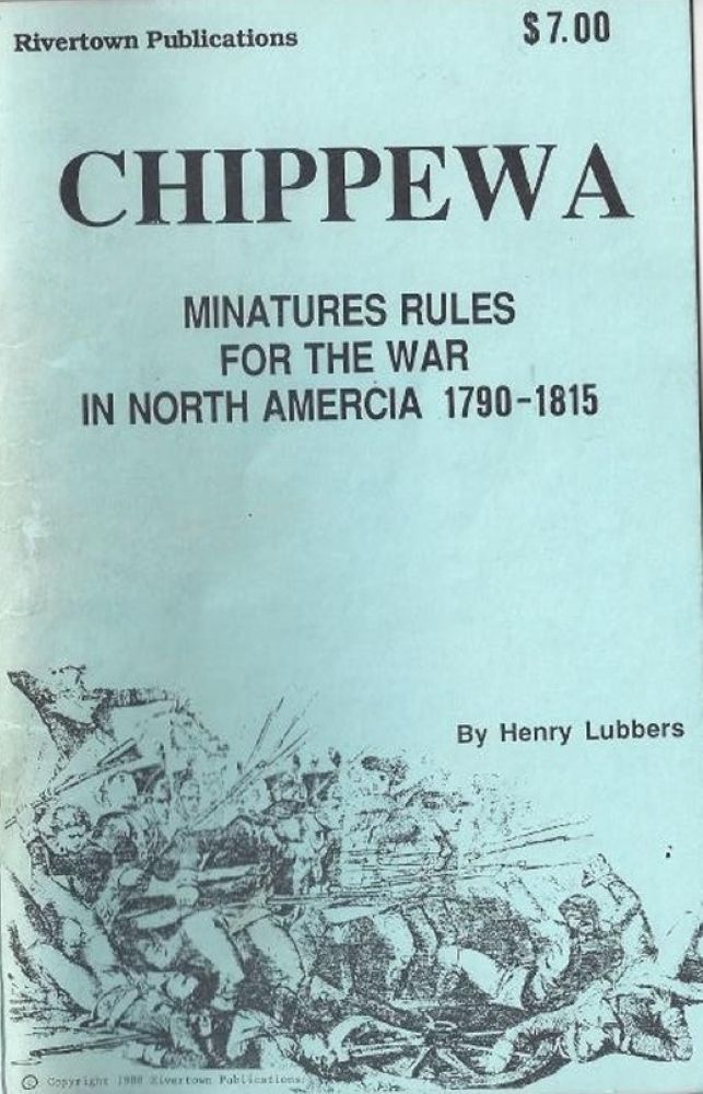 Cover art for Chippewa: Miniatures Rules for the War in North America 1790-1815