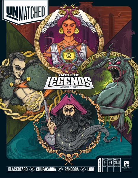 Miniatura Ver juego de Unmatched: Battle of Legends, Volume Three
