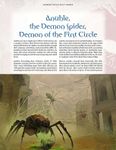 RPG Item: Hundred Devils Night Parade: Anuhle, the Demon Spider, Demon of the First Circle