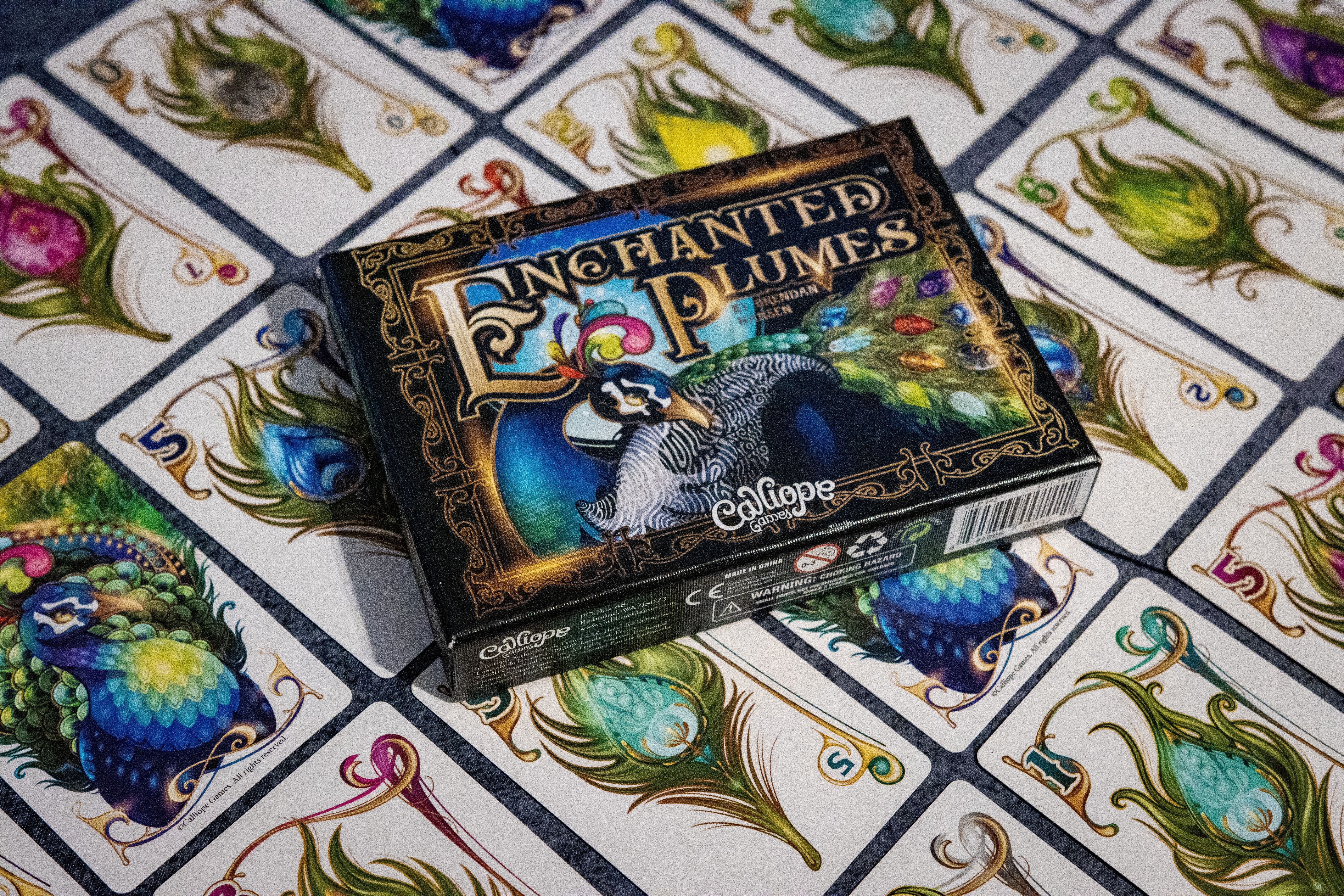 Banter Reviews: Enchanted Plumes (A game you'll feel very tail-ented at) |  BoardGameGeek
