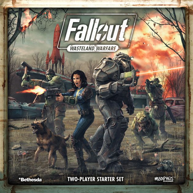 Fallout Wasteland Warfare Starter Set Board Game Modiphius MUH051235 