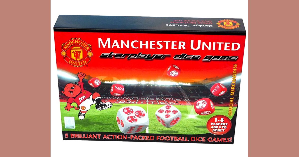 Manchester United Starplayer Dice Game Board Game BoardGameGeek
