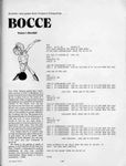 Video Game: BOCCE