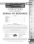 RPG Item: LGR09: Denial of Resource