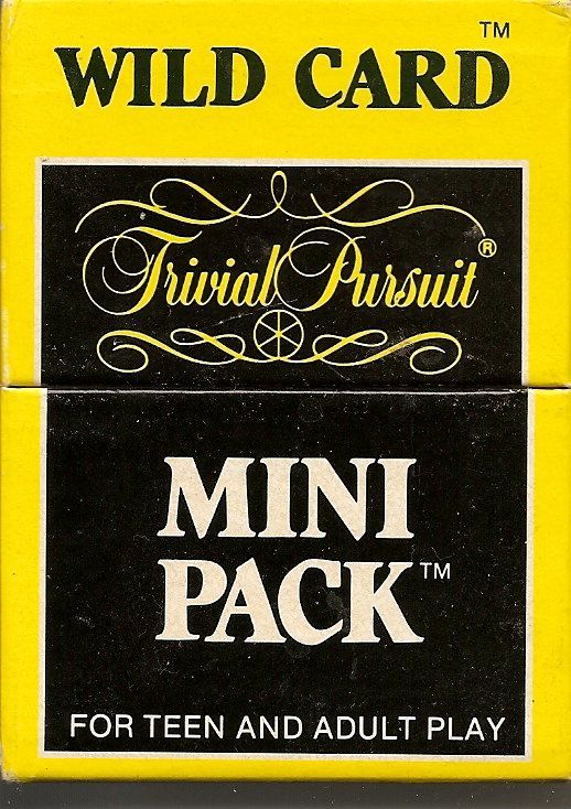 Trivial Pursuit Mini Pack: Wild Card doboz