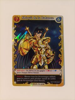 Shiryū de la Balance promo card