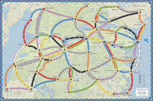 Östergötland (fan expansion for Ticket to Ride)