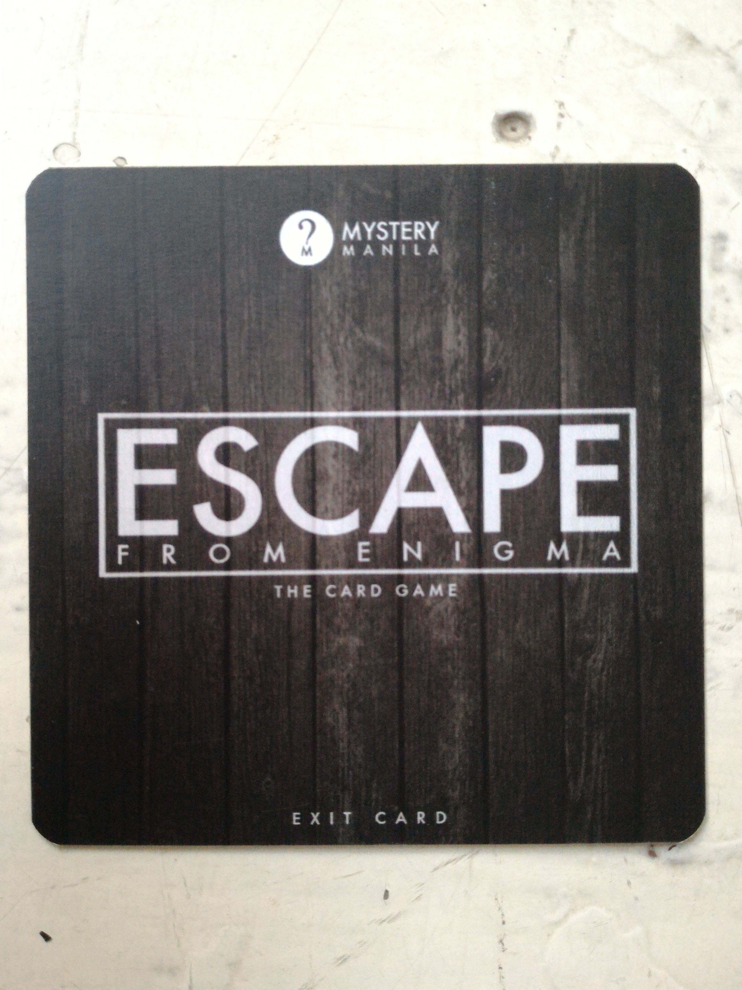 Escape from Enigma