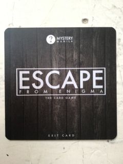 Escape from Enigma