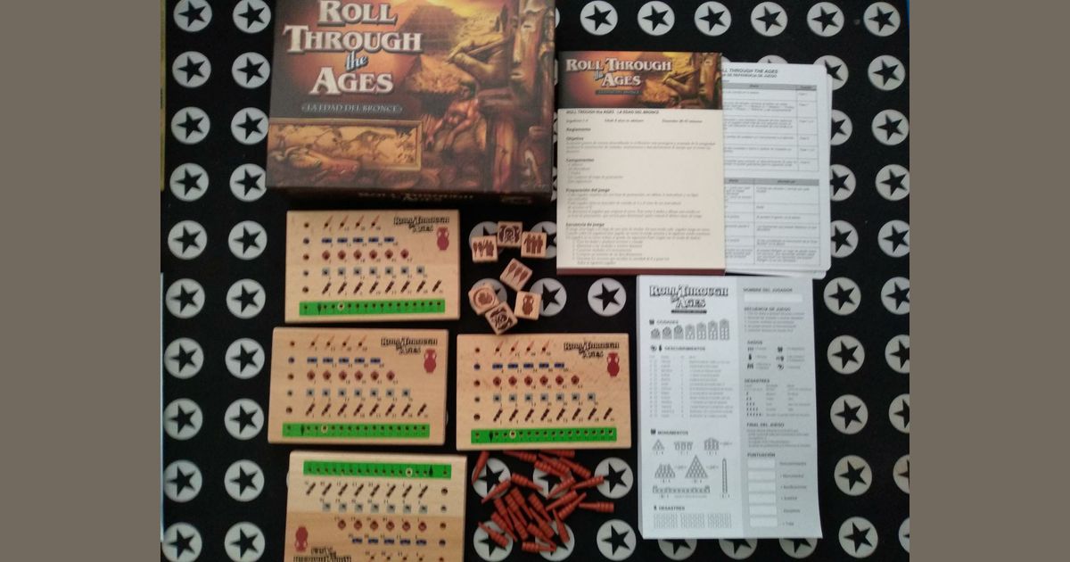 Today Play To: Roll Through the Ages: The Bronze Age | Juegos Roll & Write