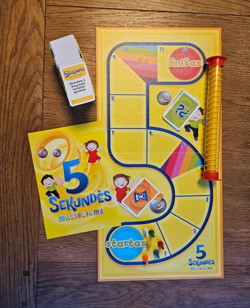 5 second rule jr board game
