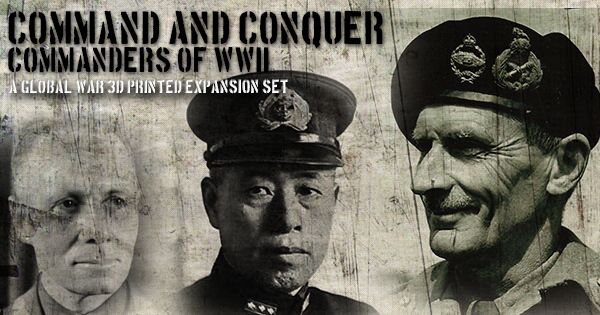 Global War 1936-1945: Command and Conquer – Commanders of WWII | Board ...