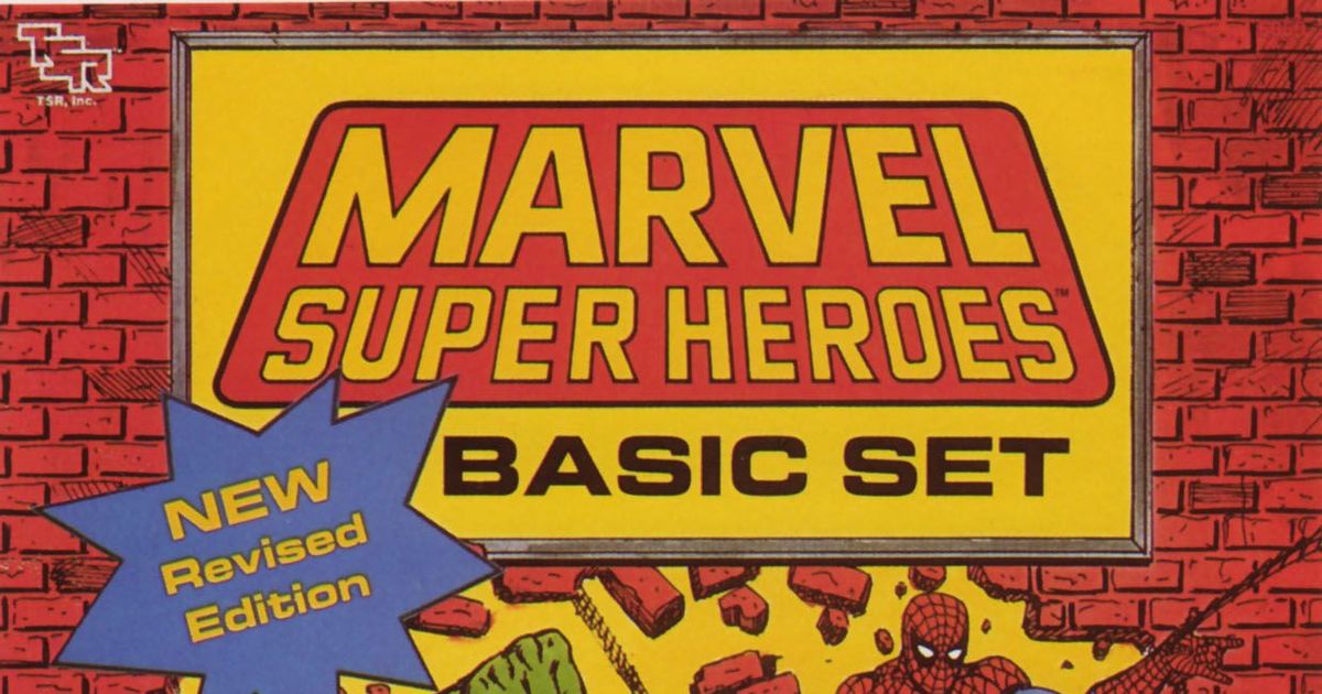 Marvel Super Heroes Basic Set | RPG Item | RPGGeek
