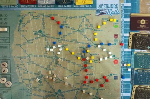 Board Game: Westward Rails