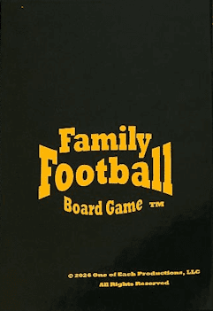 Cover art for Family Football Board Game