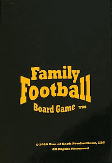 Family Football Board Game