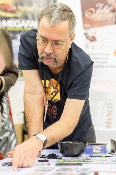 Phil Eklund at Essen Fair, 2017